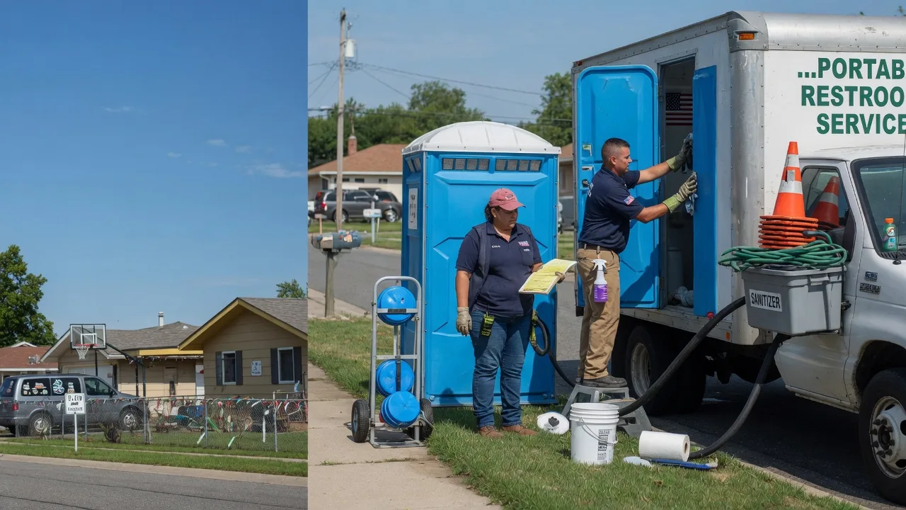 Portable Toilet Rental in Tonganoxie, KS near me